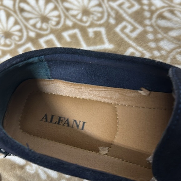 ALFANI MERRY Men's Blue Suede Slip-On Loafer Size11 - Picture 9 of 10